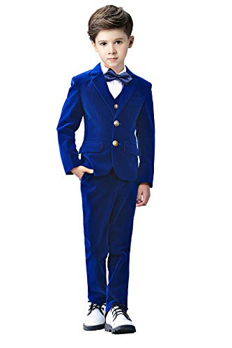 Costume de mariage garçon en velours chic pour cérémonies et cortèges élégants