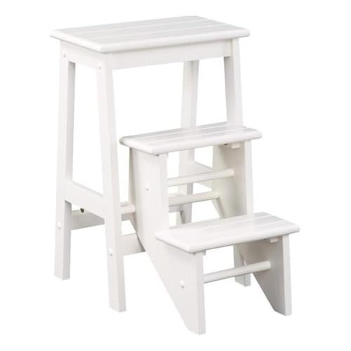 Boraam Step Stool, 24-Inch, White