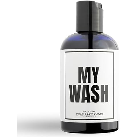 Evan Alexander Fine Grooming MY Wash Detoxifying Beard Shampoo, Fresh, 4 Fluid Ounces Cover