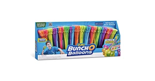Image of ZURU Bunch O Balloons 465 Rapid-Fill Self-Tying Recyclable Water Balloons (14 Stems)