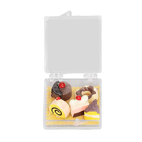 Shanrya Miniatur Puppenhaus sichere Verwendung 1:12 Puppenhaus Miniatur Desserts Harz schönes schönes Material für 1:12… – Bild 4