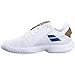 Babolat Men's Jet Tere 2 All Court Wimbledon Limited Edition Tennis Shoes, White/Blue Navy (US Men's Size 10.5)