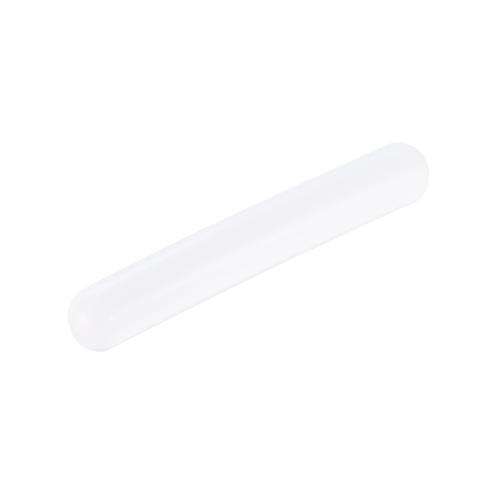 MECCANIXITY Magnetic Stirrer Mixer Stir Bar Rod 100mm(3.94") x16mm Cylinder Shape PTFE Coating Magnet White for Laboratory 1Pcs