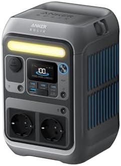Anker SOLIX C300 centrale elettrica portatile, batteria LiFePO4 da 288Wh