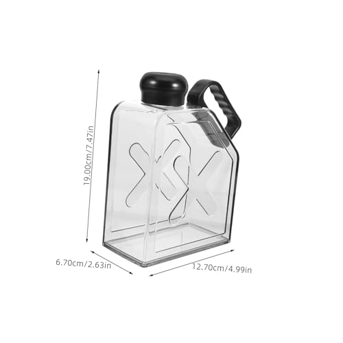 Gourde sport réutilisable et compacte : bouteille eau plate légère 500ml - 8