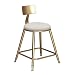 LAXF-tabourets hauts chaise haute bar cuisine nord Tabouret de style nordique Creative Iron Art Chaise de salle à manger de cuisine Chaise de bar doré Tabouret haut pour la maison et les affaires Cous