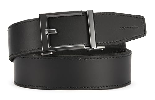 Image of CHAOREN Ratchet Belts for Men - 1.5 inch Mens Belt Genuine Leather for Causual Jeans - Customizable Style, Versatile Fit