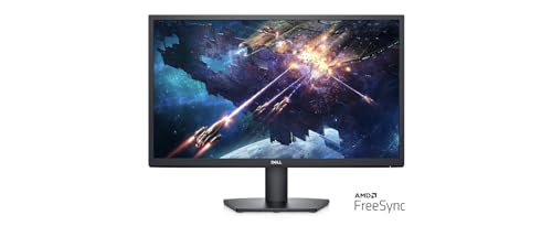 Image of Dell SE24 Series Monitor - 24 inch IPS TFT LCD FHD (1920 x 1080) AMD FreeSync - VESA, 16:9 100 Hz, 5ms Grey-to-Grey Response Time, Low Blue Light, Flicker Free, Anti-Glare, HDMI & VGA, Black