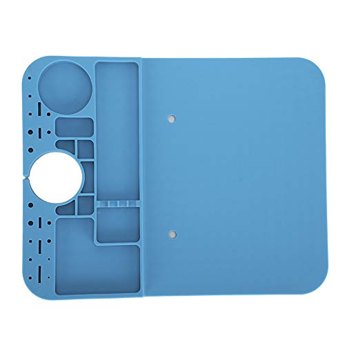 Heat Insulation Silicone Pad | Anti?Static Soldering Mat Repair Mat | Phone Repair Mat High Temperature Storage Mat Workbench for Laptop/Computer/Mobile Phone Repair