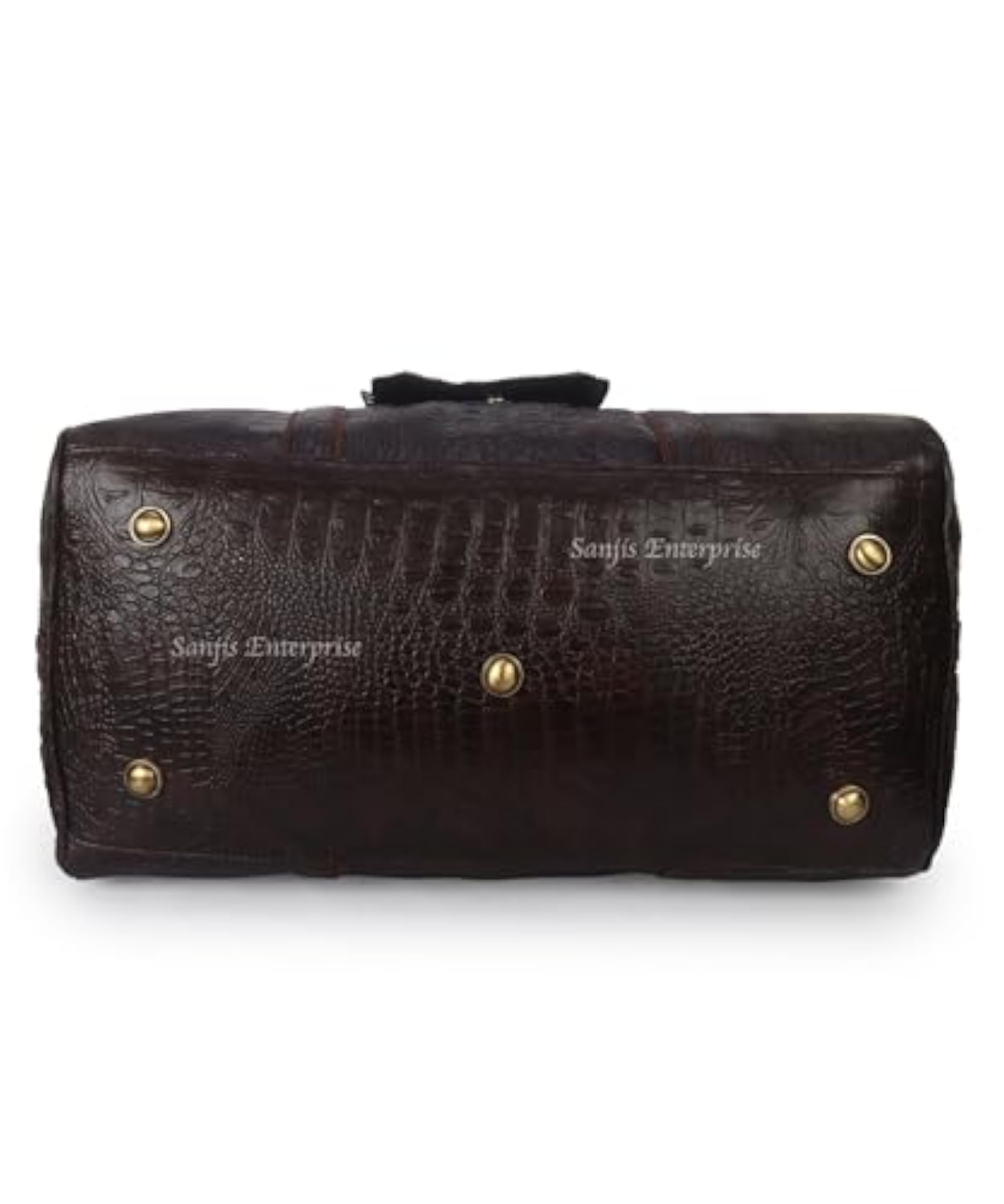 Premium Leatherette Travel Gym Weekender Duffle Bag, Large Capacity