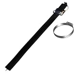 DSOUWEH Cinturón electrostático de Metal, Tira antiestática Profesional de Goma fácil de Usar