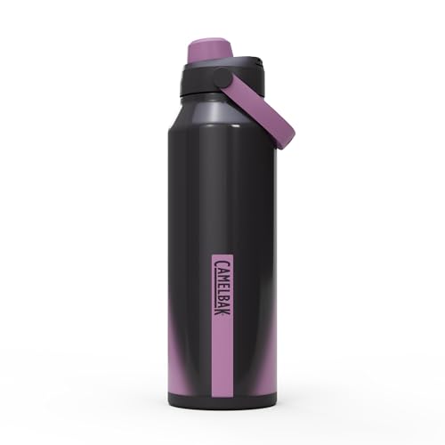 Image of CamelBak Thrive Chug Insulated Stainless Steel Water Bottle, Cold Retention with High Flow Lid for Everyday Hydration and Active Use, 40oz, Lavendar Dawn