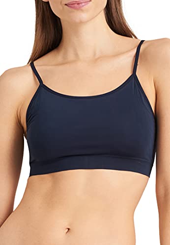 Preisvergleich Produktbild Schiesser Damen Bustier Sport-BH, dunkelblau, L
