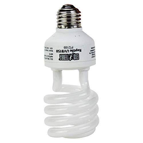 Exoterra Bombilla Bajo Consumo UVB 150 Compacto Repti, 25 W (10.0), 1 Unidad (Paquete de 1)