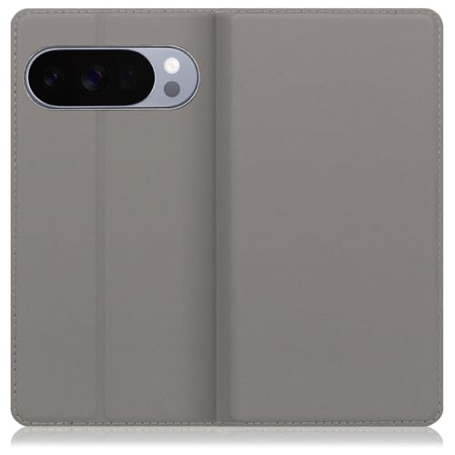 LOOF SKIN SLIM ���U�[ ���^ �蒠�^ �X�}�z�P�[�X for Google Pixel 10 Pro XL �p �P�[�X �J�o�[ �蒠�^�P�[�X �J�[�h���[ �}�O�l�b�g�t�� �x���g�Ȃ� [�O���[]