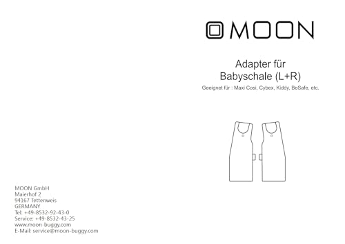 MOON RESEA+ onyx, Kombi-Kinderwagen Edition+, mit Wanne und Sportwagen Sitz, bis 22kg, Kollektion 2025