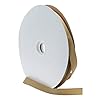 Berwick Offray 5/8" Grosgrain Ribbon, Khaki Brown, 100 Yards #1