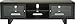 Sanus Foundations JFV60 A/V Cabinet 1 xTop 60 20 - Inch, 1 xCenter 57 - Inch 17.72 - Inch, 1 xBottom 57 - Inch 17.72 - Inch - Glass Door