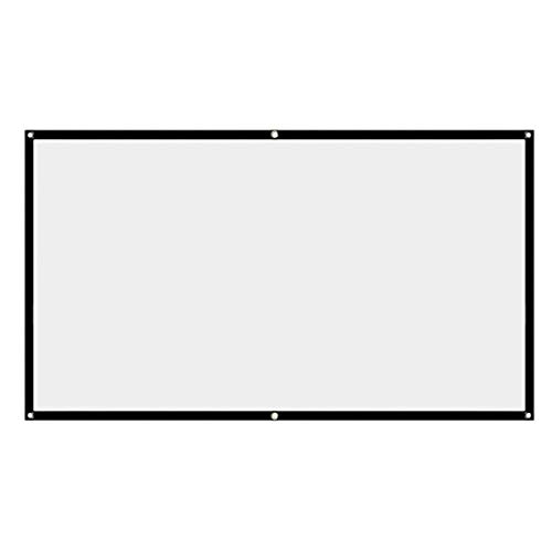 Pantalla de proyector plegable simple de 100 pulgadas