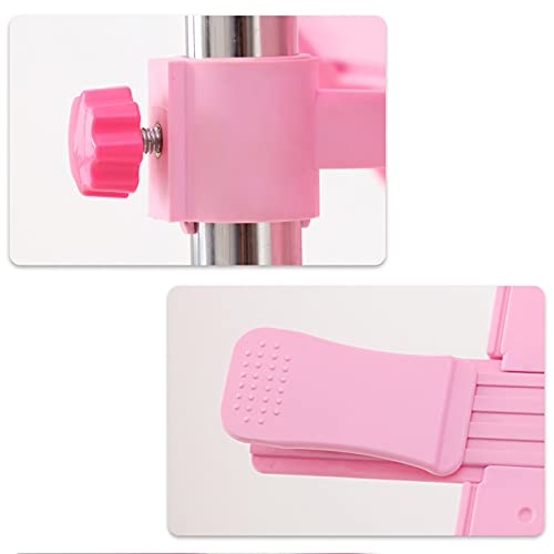 Soporte de libro con altura ajustable y panel desmontable para tableta 7