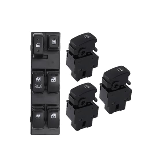 Interrupteur de lève-vitre à commande fluide pour Hyundai Tucson 2004-2010 kit 93570-2E000