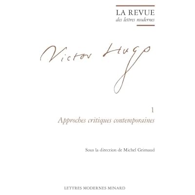 La Revue des lettres modernes: Approches critiques contemporaines