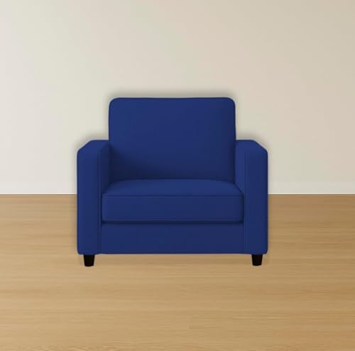 Image of The MM Furniture store Premium Fabric Sofa - Sapphire (1 Seater)