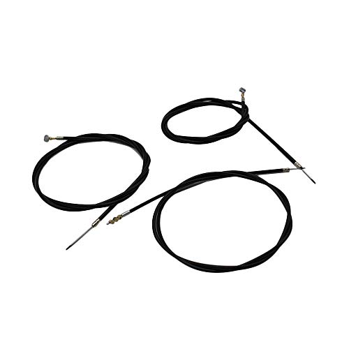 Yorten Kit de cabo universal para motocicleta Acelerador do freio da embreagem da motocicleta Conjun
