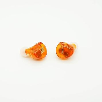 ISN Audio NEO 3 1 Planar Driver + 2 Dynamic Driver Hybrid in-Ear Monitor, 3 Drivers Wired in-Ear Earphone, 2Pin 0.78mm HiFi Audiophile IEM with Dechatable OCC Cable Orange, 2.5mm Balanced