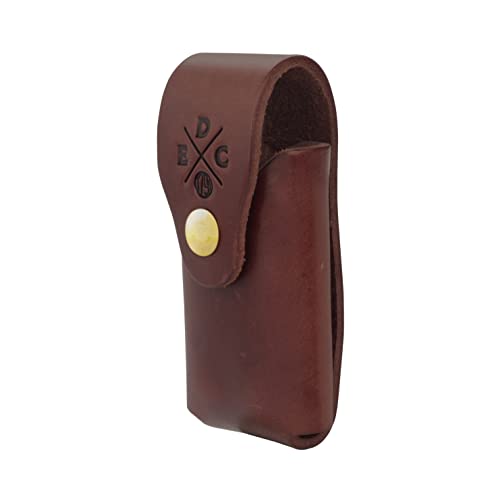 1791 EDC Multitool Sheath, American Leather Multitool Pouch for Belts with Snap - Compatible with Heavy Duty Leatherman, SOG and Gerber. Max Size = 4.5" Long by 1791 EDC - Used condition - US$18.62