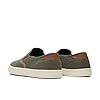 TOMS Men's Baja Sneaker, Dark Sage Heritage Canvas/Synthetic Nubuck Trim, 6 UK #5