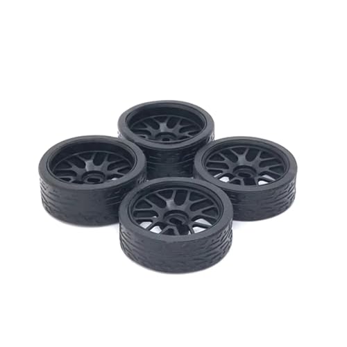 RC�J�[�^�C�� For Wltoys 284131 K969 K979 K989 P929 For Kyosho For Mini-Z 1:28 RC�J�[�p�[�c 26mm ���[�V���O�^�C�� �^�C�� ���^���z�C�[������(Black)