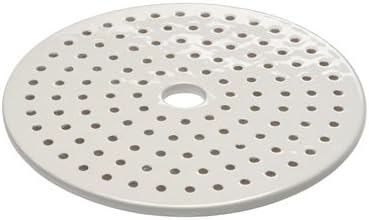 CHEMGLA - Porcelain Dessicator Plate- 190mm- Perforated- w/ Center Hole, EA1