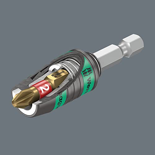 Wera 05052490001 887/4 RR Rapidaptor Universalhalter mit Ringmagnet, 1/4' x 57 mm