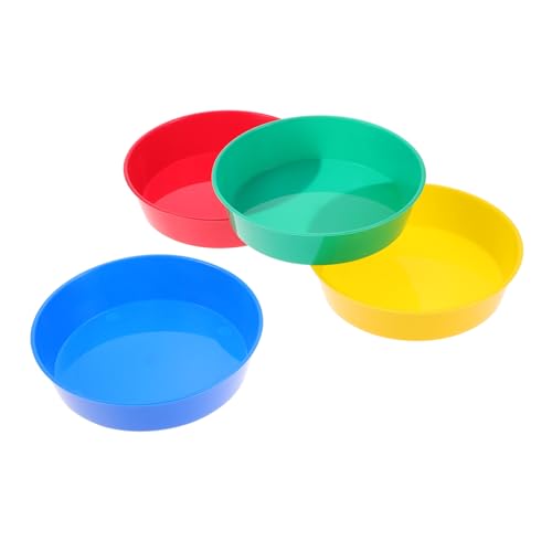 Operitacx Art Supplies 8pcs Pigment Watercolor Mixing Bowl Sponge Painting Brush Bowl for Artists Art Students Teachers