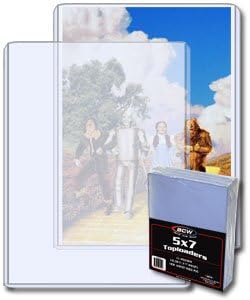 5x7 Trading Card Top Loaders BCW - 25ct