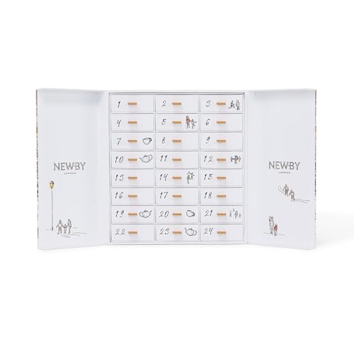 Newby Teas 2025 Holiday Advent Calendar – 96 Individually Wrapped Tea Bags – A Festive Journey Through the World of Tea by newby - Image 2