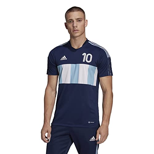 Adidas Camiseta modelo MESSI JSY, color Multicolor, talla M