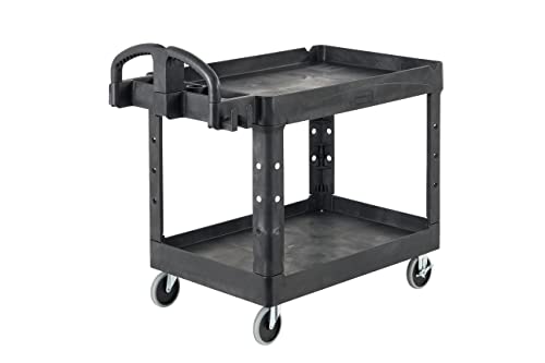 Rubbermaid Commercial Products FG452088BLA 2-Shelf Utility/Service Cart thumb #18