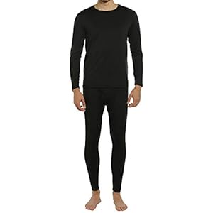 ViCherub Thermal Underwear for Men Fleece Lined Long Johns Thermals Top and Bottom Set Base Layer for Cold Weather
