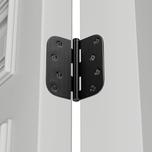18 Pack goldenwarm 4 inch Oil Rubbed Bronze Door Hinges, Heavy Duty Interior and Exterior Door Hinges 4in x 4in with 5/8" Radius Corners by Goldenwarm - Image 6