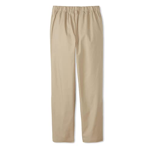 French Toast Boys Adaptive Updated Relaxed Fit Twill Pants with Hook and Loop Closure and Pull-Apart Leg Openings2