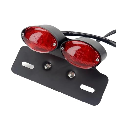 Feu arrière moto LED avec support pour vos balades nocturnes et trajets quotidiens