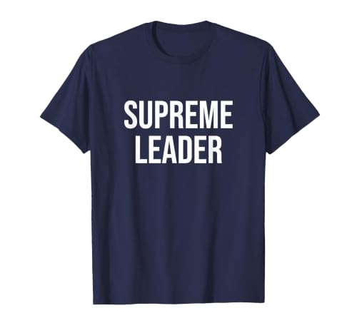 Supreme Leader T-Shirt, Men, Navy Blue, 4X-Large