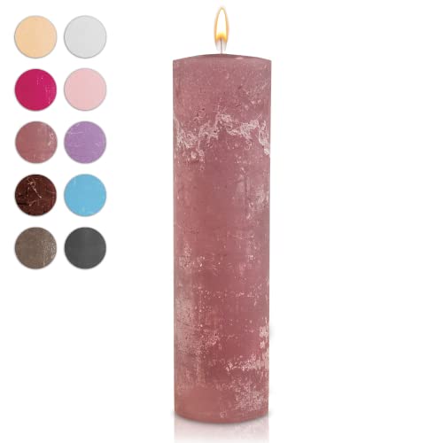 WikaKerzen Stumpenkerze-Rohling - Zur Deko oder zum Basteln &...