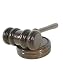 CAL FUSTER - Martillo de Juez con Base de Madera Hecho a...