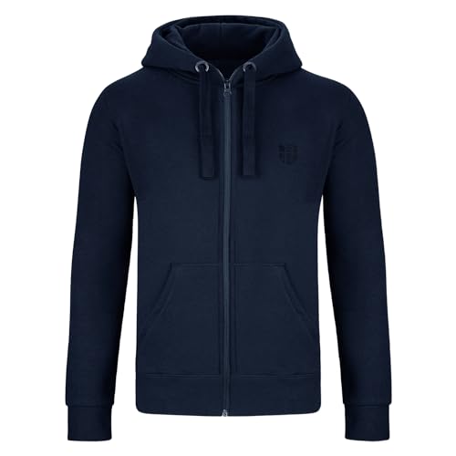 Chaqueta de chándal para hombre con capucha ideal para entrenar en el parque o vestir casual