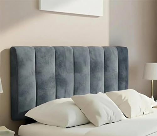 Hannah Portland Velvet Headboard, Plush Lined Design for Div