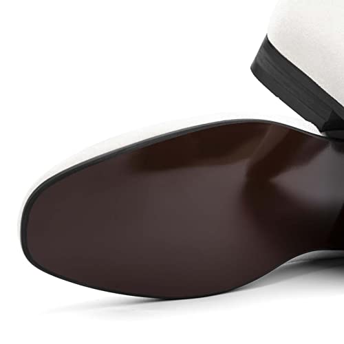 Image of Meijiana Mens Loafers Wedding Dress Shoes Slip-On Loafers for Men Tuxedo Suit Shoes