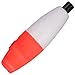 Thill Fish'N Foam Cigar Floats - Red/White - 2 in - Slip-Peg